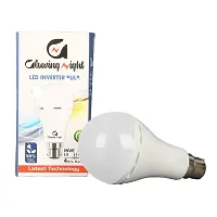 Glowing 12 watt rechargeable emergency inverter led bulb pack of 1-thumb1