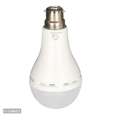 Glowing 12 watt rechargeable emergency inverter led bulb pack of 1-thumb3