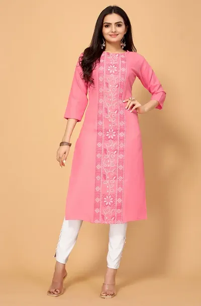 Gorgeous Straight Rayon Kurta For Women