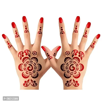 Apcute Tattoo designs | Mehandi Stencils for Girls, women and Kids | Easy to use, Best Mehandi Design Stencil Sticker collections, Design no - Apcute - HB - 201