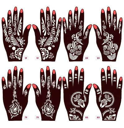 Mehndi stickers