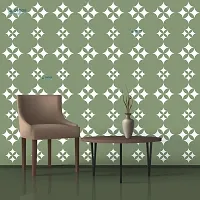 D?cor Gali Stencil Design for Living Room for Wall Painting New Designs Size - 16x24 Inches Design No-DS-D19-thumb2