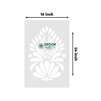 D?cor Gali Stencil Wall Paint Suitable for Room d?cor Size - 16x24 Inches Design No-DS-D6-thumb3