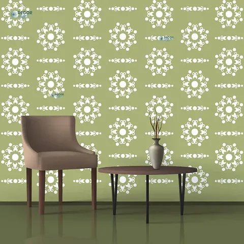 D?cor Gali Stencil Design for Wall Latest Collections Size - 16x24 Inches Design No-DS-D21