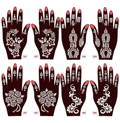 Mehndi stickers