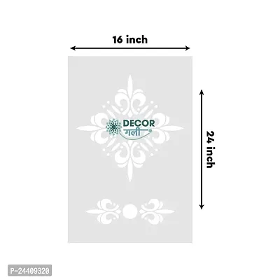 D?cor Gali Stencil for Wall Painting Home Improvement Size - 16x24 Inches Design No-DS-D5-thumb4