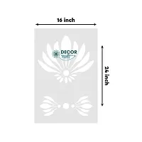 D?cor Gali Stencil Wall Paint Suitable for Room d?cor Size - 16x24 Inches Design No-DS-D25-thumb3