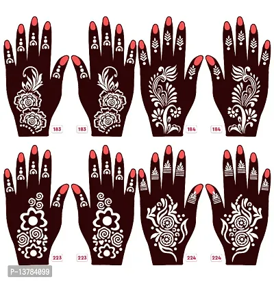 Buy Mehndi Stencil Design (PO of 2) 1 pack Online At Rs. 150 | Swiggy  Instamart