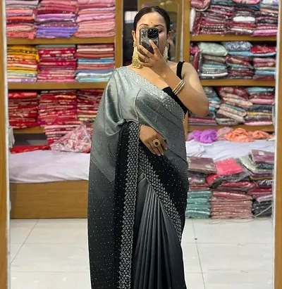 Hot Selling Chiffon Saree with Blouse piece 