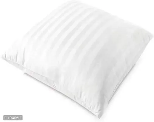 Samrat Hotel Quality Hollow Fiber Filler Cushion (16X16 Inches; White) -Set of 2-thumb0