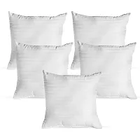 Samrat Hotel Quality Hollow Fiber Filler Cushion (16X16 Inches; White) -Set of 2-thumb2