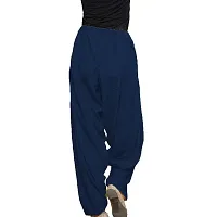 Trusha Dresses Women's Loose Fit Patiala/Salwar Pant Pack of 2 (Free Size) (Black-Navy)-thumb4