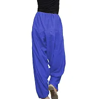 Trusha Dresses Women's Loose Fit Patiala/Salwar Pant Pack of 2 (Free Size) (Black-Blue)-thumb4