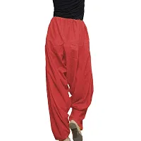 Trusha Dresses Women's Loose Fit Patiala/Salwar Pant Pack of 2 (Free Size) (Black-Red)-thumb4