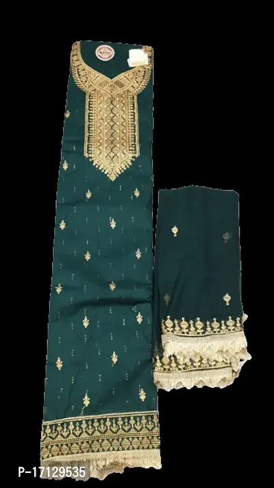 Jaam Cotton Embroidered Suit With Work Dupatta