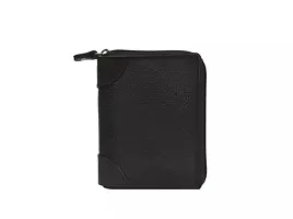 Designer PU Self Design Card Holder Wallet For Men-thumb1