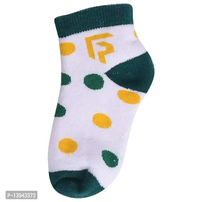 FOOTPRINTS Organic cotton Baby Socks- 12-24 Months - Pack of 3 Pairs - Winter Warm Terry Socks - Polka dot-thumb4