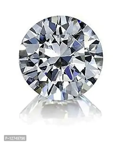 Aanya Gems Cubic White Zircon Diamond Stone Loose Gemstone