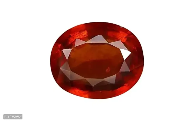 Hessonite - 6.57 carats Garnet Gemstone Natural Certified Gomed Stone