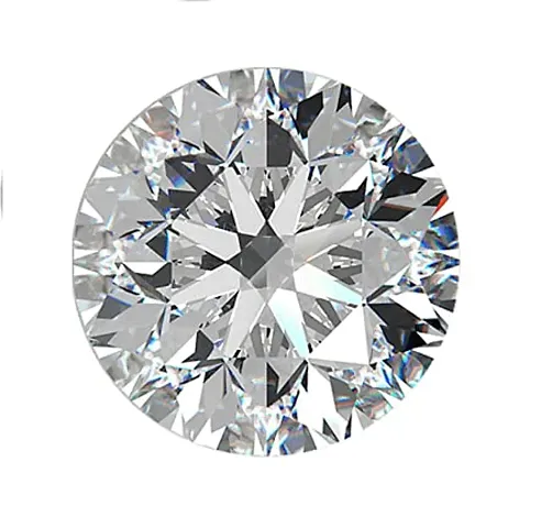 Aanya Gems Certified 6.25 Ratti Carat Cubic Zircon/American Diamond Stone Loose Gemstone