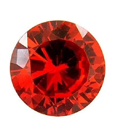 Aanya Gems Zircon Round Shape Certified AAA+ Diamond Gemstone for Men and Women( Select Choice)