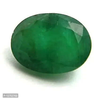 Aanya Gems 8.25 Ratti Panna/Emerald Gemstone with Lab Certified For Men and Women-thumb2