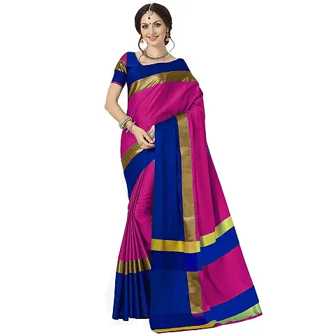 Beautiful silk Saree with Blouse piece For Women