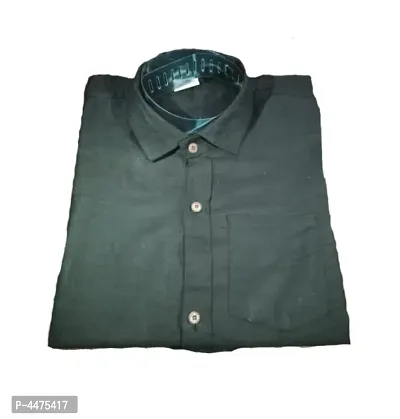 Cotton Solid Formal Shirt For Men-thumb0
