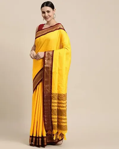 Elegant Silk Saree with Blouse piece