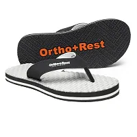 Ortho + Rest Men's Comfortable Extra Soft Ortho Doctor Slippers | Orthopedic Care MCR Chappal | Casual Flip Flops Footwear for Home Daily Use-thumb2