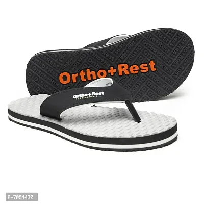 Ortho + Rest Men's Comfortable Extra Soft Ortho Doctor Slippers | Orthopedic Care MCR Chappal | Casual Flip Flops Footwear for Home Daily Use-thumb3