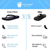 Ortho + Rest 100% Comfort Extra Soft Casual Flip Flop Footwear Ortho-Pedic Slippers for Women  Girls Daily Use-thumb3