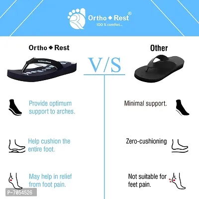 Ortho + Rest 100% Comfort Extra Soft Casual Flip Flop Footwear Ortho-Pedic Slippers for Women  Girls Daily Use-thumb4
