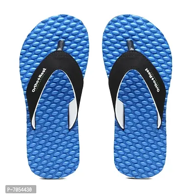 Ortho + Rest Men's Comfortable Extra Soft Ortho Doctor Slippers | Orthopedic Care MCR Chappal | Casual Flip Flops Footwear for Home Daily Use-thumb0