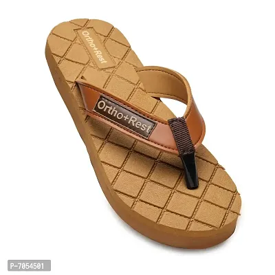 Ortho + Rest 100% Comfort Extra soft Women's Brown Flip-Flops-5 UK/India  (37 EU) (L222BROWN5) : Amazon.in: Fashion