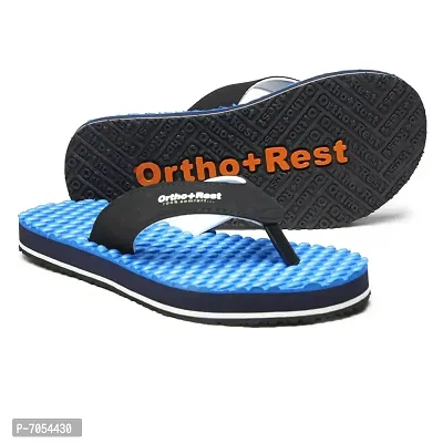 Ortho + Rest Men's Comfortable Extra Soft Ortho Doctor Slippers | Orthopedic Care MCR Chappal | Casual Flip Flops Footwear for Home Daily Use-thumb3