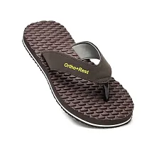Ortho + Rest Men's Comfortable Extra Soft Ortho Doctor Slippers | Orthopedic Care MCR Chappal | Casual Flip Flops Footwear for Home Daily Use-thumb1