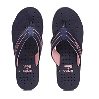 Ortho + Rest Women's Extra Soft Ortho  Doctor Slippers | Orthopedic MCR Footwear | Comfortable Flip-Flops for Home Daily Use-thumb1