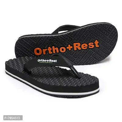 Ortho + Rest Men's Comfortable Extra Soft Ortho Doctor Slippers | Orthopedic Care MCR Chappal | Casual Flip Flops Footwear for Home Daily Use-thumb5