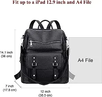 Women High Qulity PU Lather Multipurpose Backpack Handbag Purse, Travel Backpack Shoulder Bag for Ladies and Girls-BP1053-thumb4