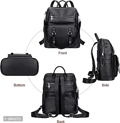 Women High Qulity PU Lather Multipurpose Backpack Handbag Purse, Travel Backpack Shoulder Bag for Ladies and Girls-BP1053-thumb4