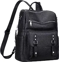 Women High Qulity PU Lather Multipurpose Backpack Handbag Purse, Travel Backpack Shoulder Bag for Ladies and Girls-BP1053-thumb1