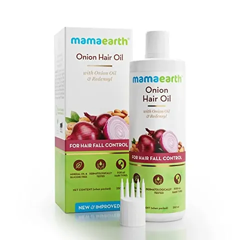 Mama Earth Onion Hair Oil For Hair Growth
