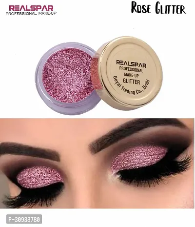 REALSPAR PROFESSIONAL MAKE UP GLITTER ROSE PINK ROSE PINK-thumb0