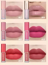 HANDIYAN HANDAIYAN Liquid Matte Lipstick  12 pcs set  Waterproof  Long lasting MULTICOLOUR 30 ml-thumb3