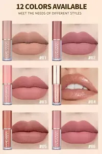 HANDIYAN HANDAIYAN Liquid Matte Lipstick  12 pcs set  Waterproof  Long lasting MULTICOLOUR 30 ml-thumb2