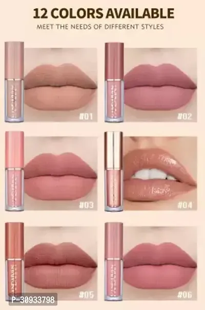 HANDIYAN HANDAIYAN Liquid Matte Lipstick  12 pcs set  Waterproof  Long lasting MULTICOLOUR 30 ml-thumb3