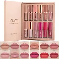 fablqueen Amezing handaiyan lipsticks set 12 pc With SILVER GLITTER MULTICOLOUR 30 ml 12 Items in the set-thumb1