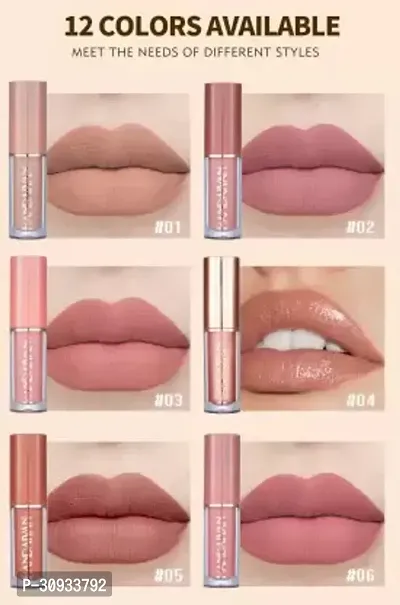 HANDIYAN HANDAIYAN Liquid Matte Lipstick 12 pcs set Waterproof Long lasting multicolour 30 ml-thumb2