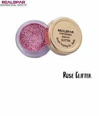 REALSPAR PROFESSIONAL MAKE UP GLITTER ROSE PINK ROSE PINK-thumb1